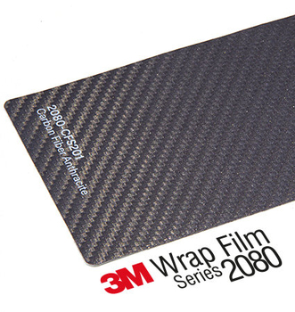3M 2080 Carbon Fiber Anthracite CFS201 1.524 m