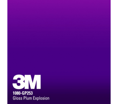 3M 1080 GP 258 Gloss Plum Explosion 1.524 m