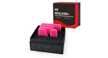 Foshio Pink PPF Squeegee Set - Набор выгонок для пленки мягких