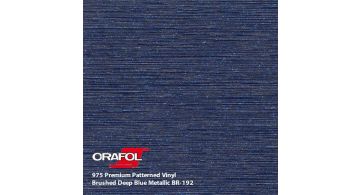Oracal 975 Brushed Premium Structure Cast Deep Blue Metallic 1.524 m