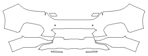 Haval H9 2018 Позашляховик Передній бампер Hexis