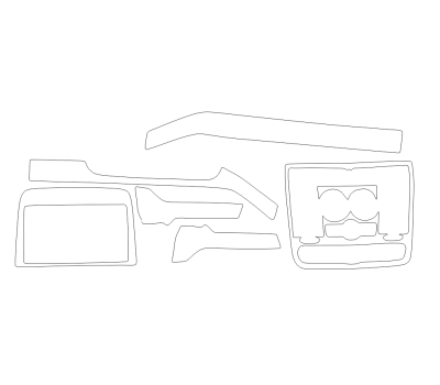 Комплект викрійок для салону MERCEDES-BENZ VIANO 2013