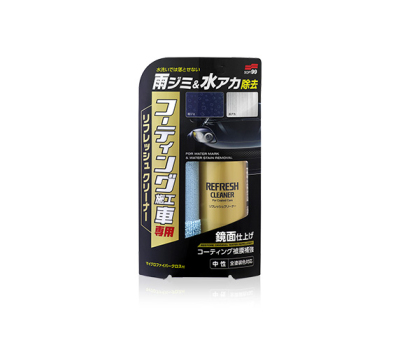 Soft99 Refresh Cleaner For Coated Cars - Очищувач складних забруднень для покритих автомобілів, 180 ml