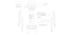 Комплект викрійок для салону BMW 5 Sedan 2023 -  /assets/images/items/6331/0279320001712229455.jpg