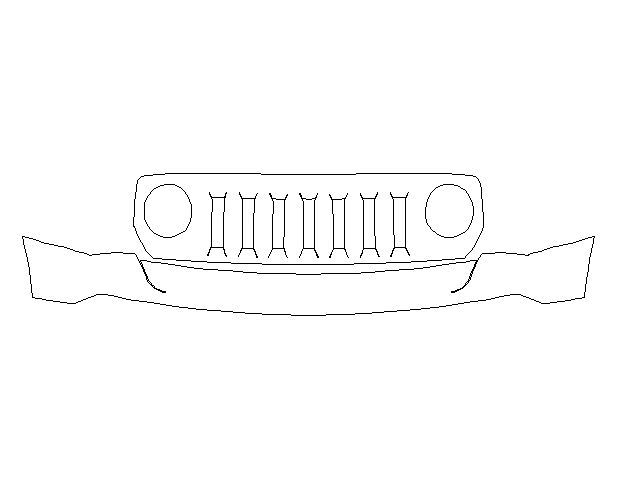 Jeep Patriot Sport 2011 Внедорожник Передний бампер LEGEND