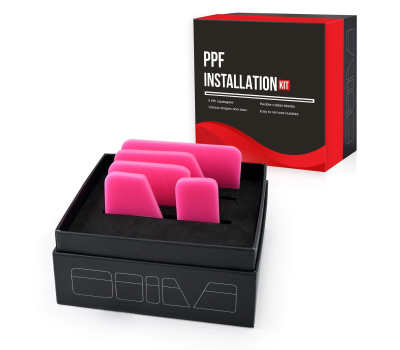Foshio Pink PPF Squeegee Set - Набір вигонок для плівки м'яких