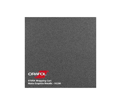 Oracal 970 Graphite Metallic Matt 932 1.524 m