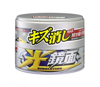 Soft99 Scratch Clear Wax Mirror Finish Silver - Віск від подряпин для світлих автомобілів, 200 g