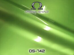 Omega Skinz OS-742 Mean Green Racing Machine - Салатова металік глянцева плівка 1.524 m