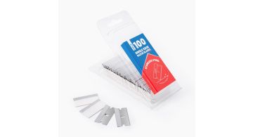 FOSHIO Single Edge Razor Blades - Лезвия для скребка (100 шт)