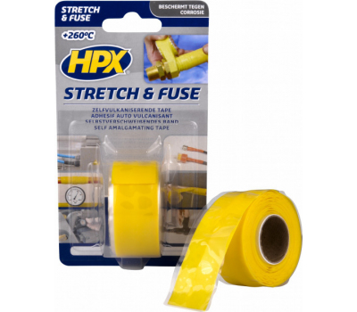 HPX Stretch&Fuse SG2503 Силіконова жовта вулканізуюча стрічка