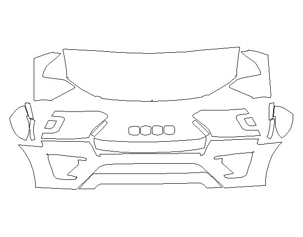 Ford Expedition XLT 2018 Позашляховик Стандартний набір частково Hexis