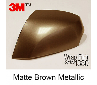 3M 1380 M219 Matte Brown Metallic 1.524 m