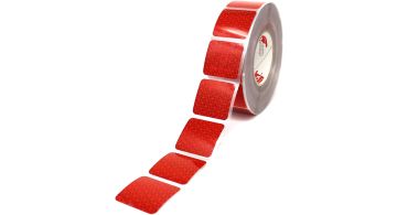 ORALITE VC 104+ Flex Grade Red 012 - Світловідбивна стрічка високої видимості для вантажівок червона, 5 cm