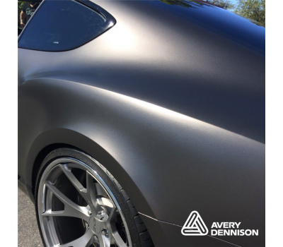 Avery Dennison Metallic Grey Blue BJ0940001 Satin 1.524 m