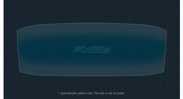Захисне скло Pixsel на панель приладів PEUGEOT RIFTER 10“ 2024 - (гібридне глянець)