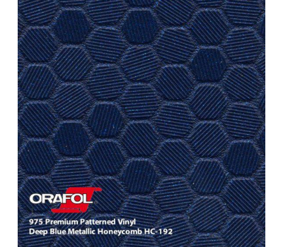 Oracal 975 Honeycomb Deep Blue Metallic 1.524 m