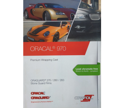 Каталог плівок Oracal 970