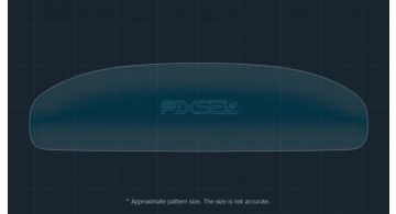 Захисне скло Pixsel на панель приладів ZEEKR 7X 13.9“ 2024 - (гібридне глянець)