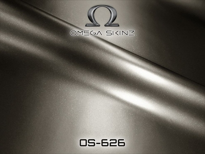 Omega Skinz OS-626 Black Force - Чорно-сіра матова металік плівка 1.524 м