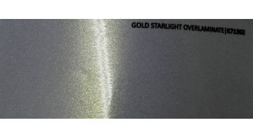 KPMF K71302 Gloss Gold Starlight Overlaminate 1.524 m