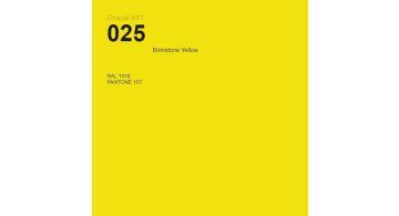 Oracal 641 025 Matte Brimstone Yellow 1.26 m