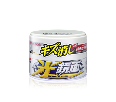 Soft99 Scratch Clear Wax Mirror Finish White - Віск від подряпин для білих автомобілів, 200 g