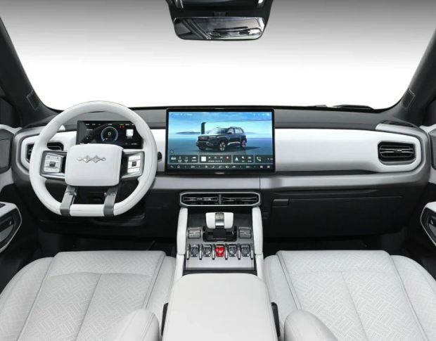 Захисне скло Pixsel на панель приладів BYD LEOPARD 3 9.5“ 2024 - (гібридне мат)