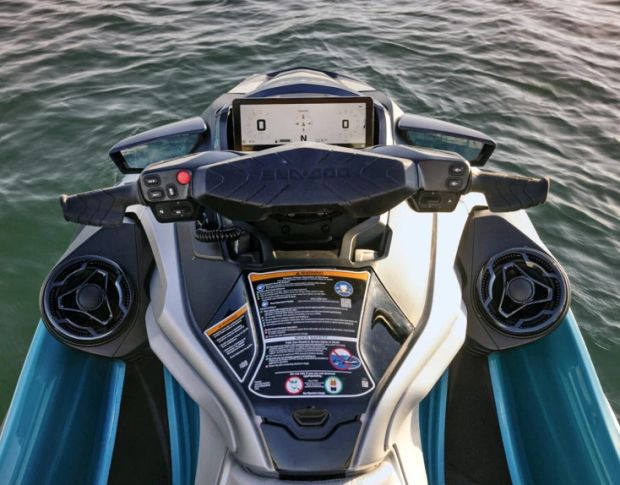 Захисне скло Pixsel на спідометр гідроцикла BRP SEA-DOO RXT-X 325 2024 7.8“ (гібридне мат)