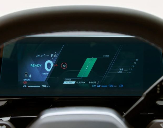 Захисне скло Pixsel на панель приладів RENAULT RAFALE 16.4“ 2023 - (гібридне глянець)