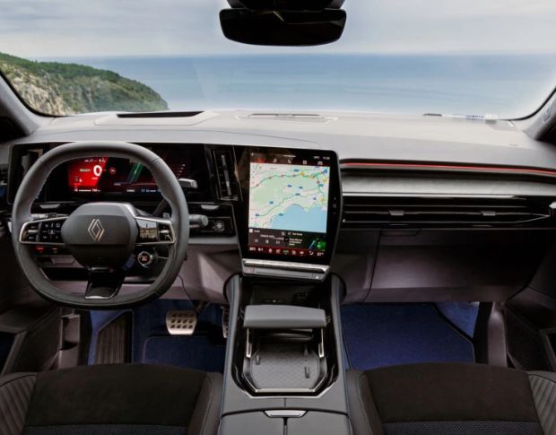 Захисне скло Pixsel на панель приладів RENAULT RAFALE 16.4“ 2023 - (гібридне мат)