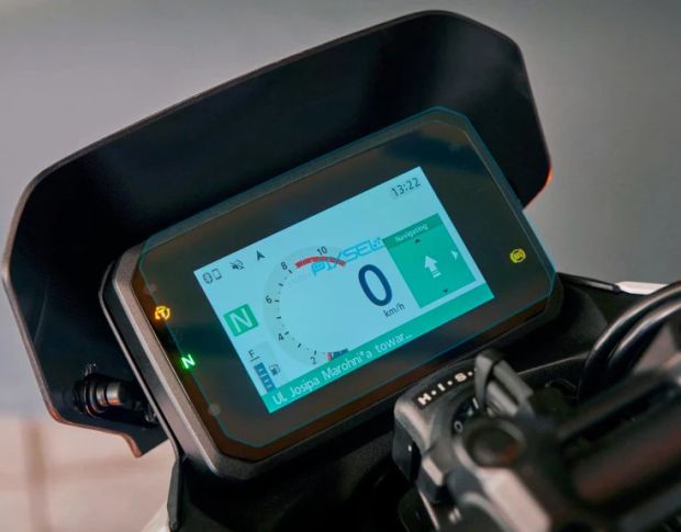 Захисне скло Pixsel на спідометр мотоцикла HONDA HORNET / R 500 / 1000 / NX 2024 7.1“ (гібридне глянець)