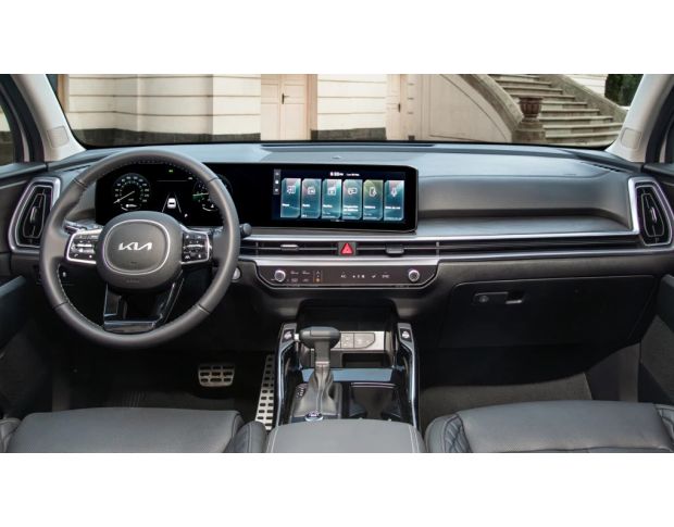 Захисне скло Pixsel на клімат-контроль KIA SORENTO 14.5“ 2024 - (гібридне мат)