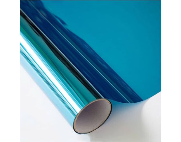 Solar Screen Light Blue 80 C - Тонувальна автомобільна дзеркальна блакитна плівка, 1.52 m
