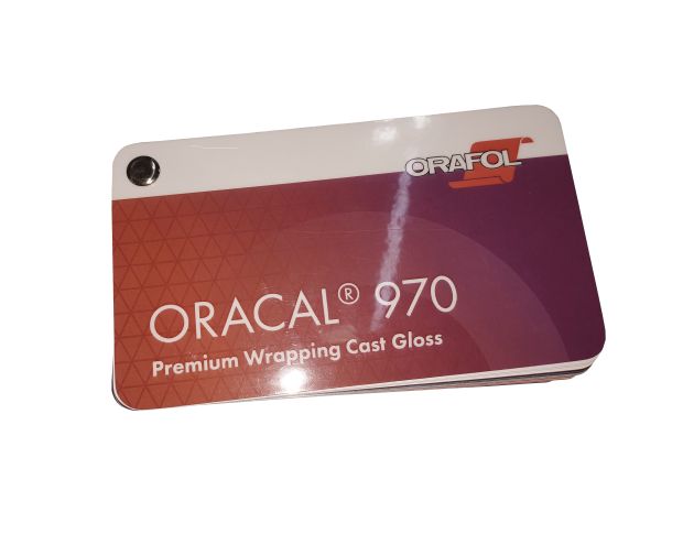 Каталог глянцевых автомобильных пленок Oracal 970 RA