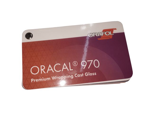 Каталог глянцевых автомобильных пленок Oracal 970 RA