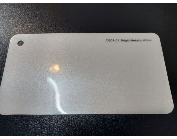 FORMULA PPF Bright Metallic White Gloss G101 - Антигравийная защитная белая плёнка (глянцевая) 1.52 m