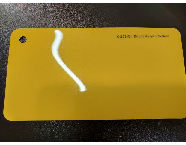 FORMULA PPF Bright Metallic Yellow Gloss G301 - Антигравійна захисна жовта плівка (глянцева) 1.52 m