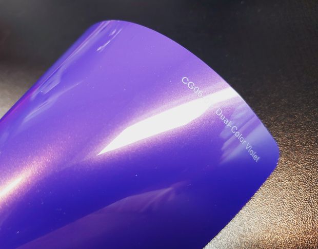 FORMULA PPF Dual Color Violet Gloss G503 - Антигравийная защитная лавандовая плёнка (глянцевая) 1.52 m