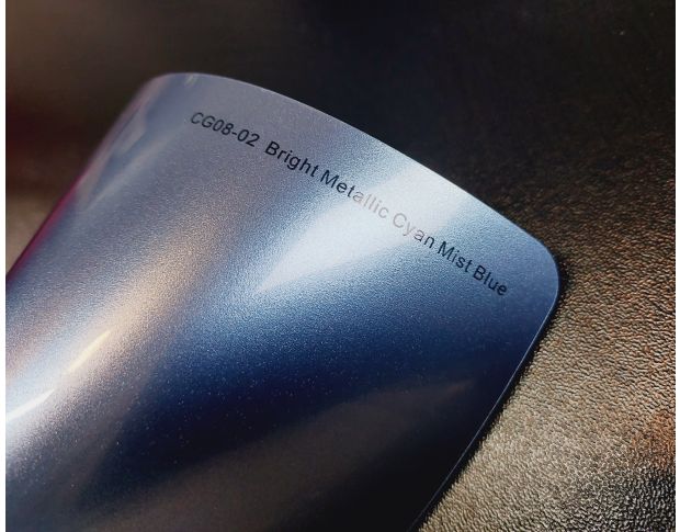 FORMULA PPF Bright Metallic Cyan Mist Blue Gloss G702 - Антигравійна захисна бірюзова плівка (глянцева) 1.52 m