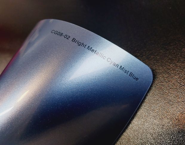 FORMULA PPF Bright Metallic Cyan Mist Blue Gloss G702 - Антигравійна захисна бірюзова плівка (глянцева) 1.52 m