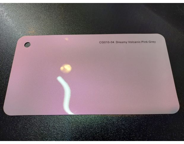 FORMULA PPF Dreamy Volcanic Pink Grey Gloss G809 - Антигравійна захисна рожево-сіра хамелеон плівка (глянцева) 1.52 m