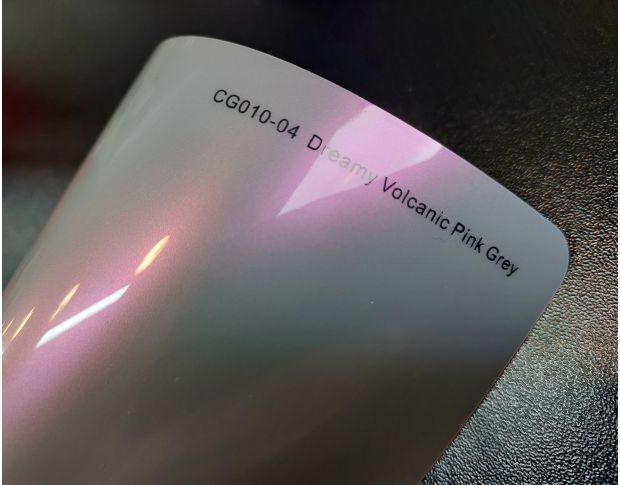 FORMULA PPF Dreamy Volcanic Pink Grey Gloss G809 - Антигравійна захисна рожево-сіра хамелеон плівка (глянцева) 1.52 m
