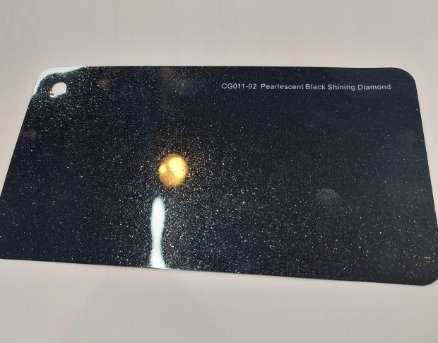 FORMULA PPF Pearlescent Black Shinning Diamond Gloss G902 - Антигравійна захисна чорна хамелеон плівка (глянцева) 1.52 m