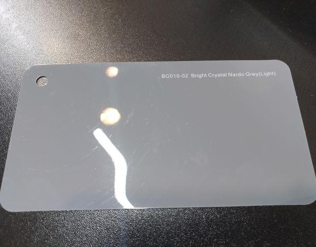 FORMULA PPF Bright Crystal Nardo Grey (Light) Gloss G808 - Антигравийная защитная светло-серая плёнка (глянцевая) 1.52 m