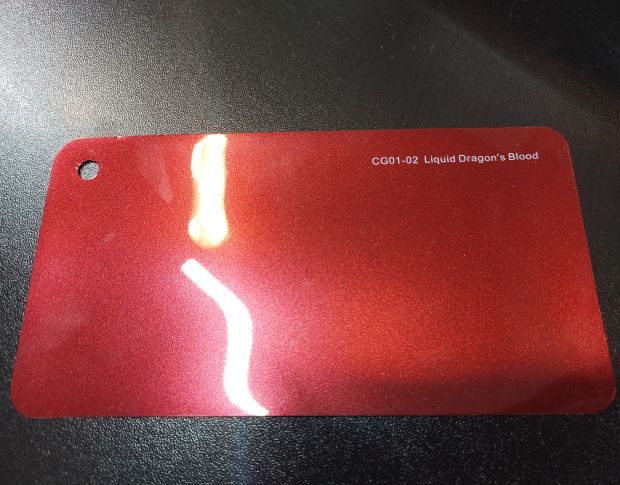 FORMULA PPF Liquid Dragon`s Blood Gloss G201 - Антигравійна захисна червона плівка (глянцева) 1.52 m
