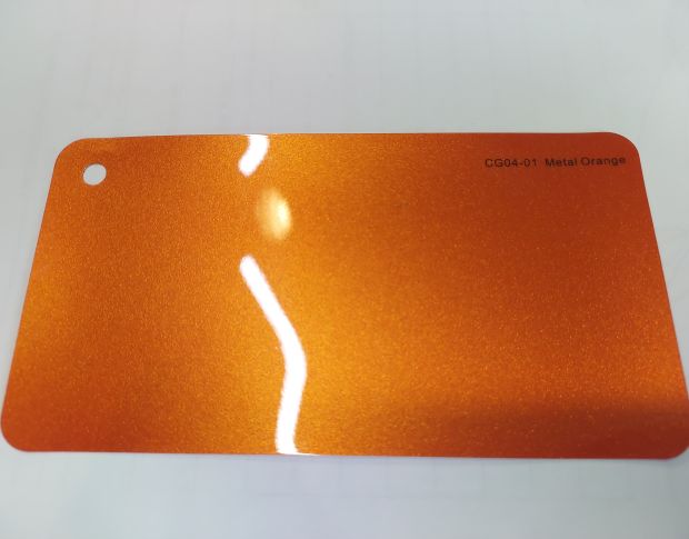 FORMULA PPF Metal Orange Gloss Metal Orange Gloss G304 - Антигравійна захисна помаранчева плівка (глянцева) 1.52 m