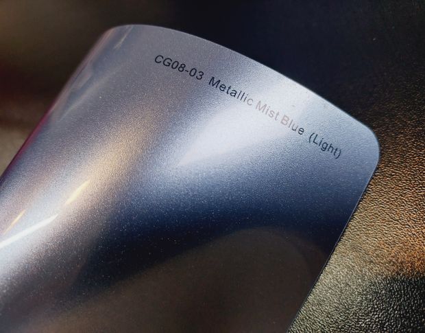 FORMULA PPF Metallic Mist Blue (Light) Gloss G703 - Антигравійна захисна сіро-синя плівка (глянцева) 1.52 m