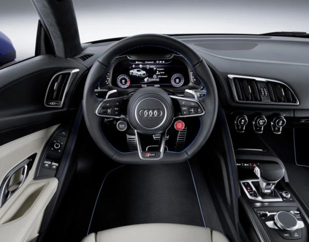 Захисне скло Pixsel на панель приладів AUDI R8 12“ 2016 - (гібридне глянець)