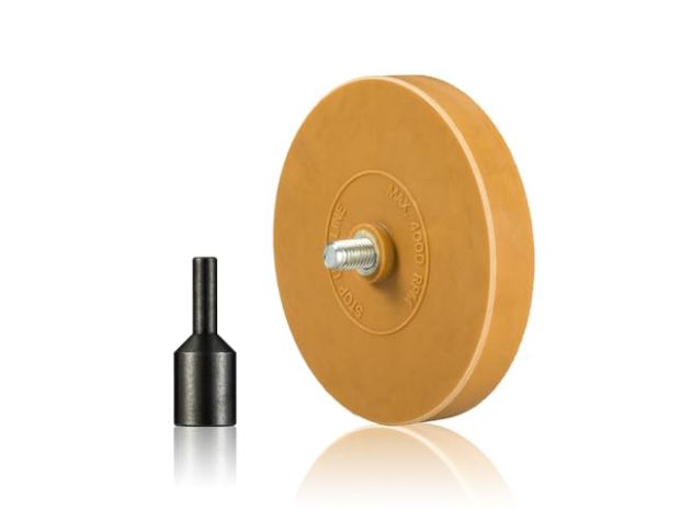 FOSHIO Decal And Sticker Remover Wheel - Диск для снятия двустороннего скотча и остатков клея 96 mm x 20 mm